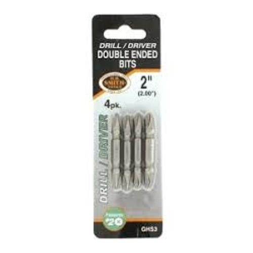 2" Double Ended Bits 4pk
