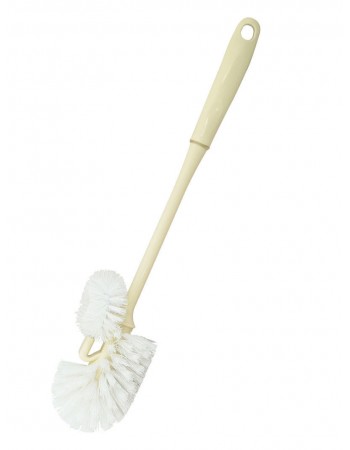 toilte brush w / lip beige
