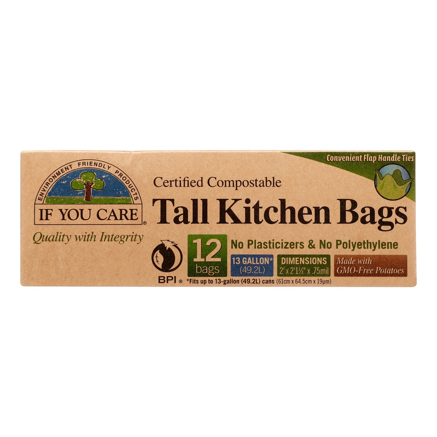 Certified Composable to Kitchen 13 gallon bags