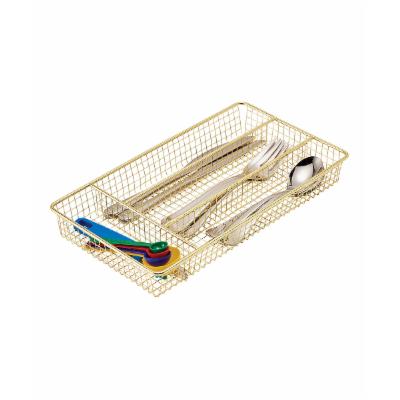 Four section cutlery tray