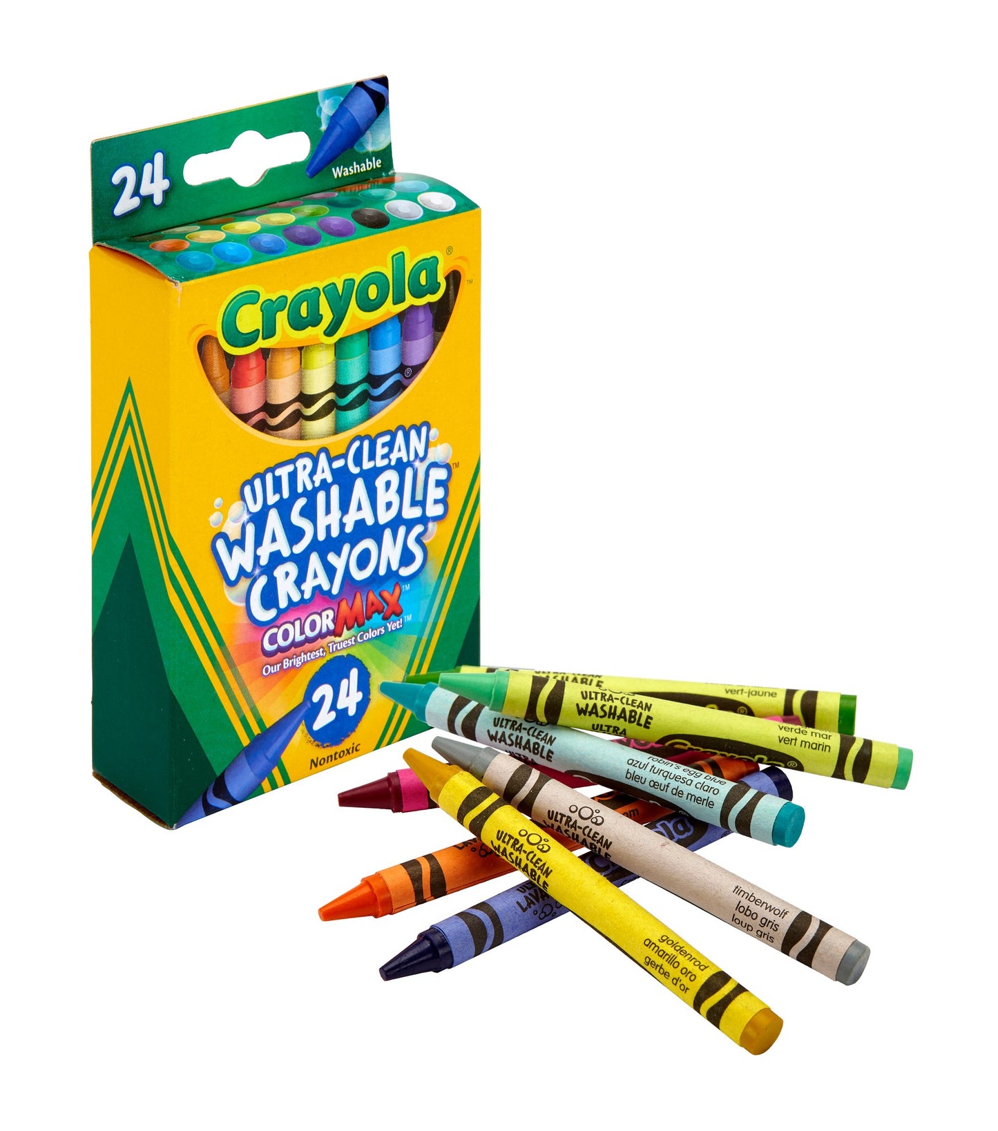 Crayola Washable Crayons 24ct