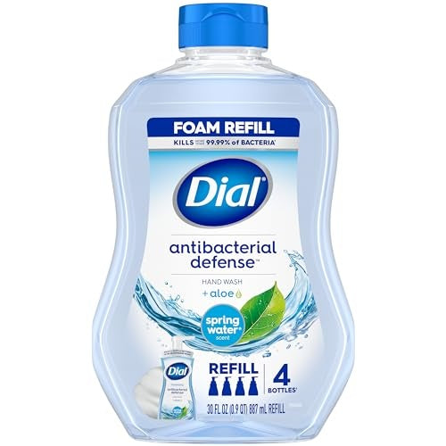 Dial antibacterial foam refill