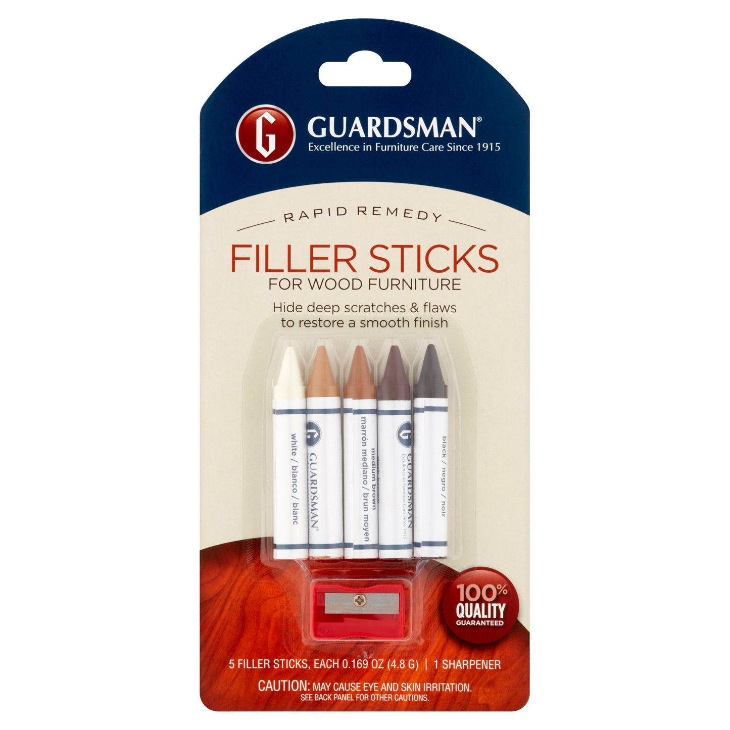 GUARDSMAN FURNITURE TOUCH UP WOOD FILLER STICKS