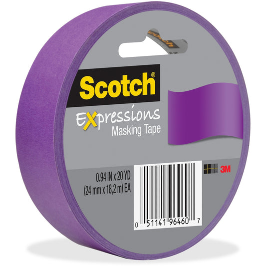 Masking tape, purple 3M