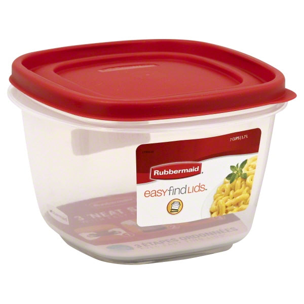 EASY FIND-FOOD STOR- 7 CUP-SQ