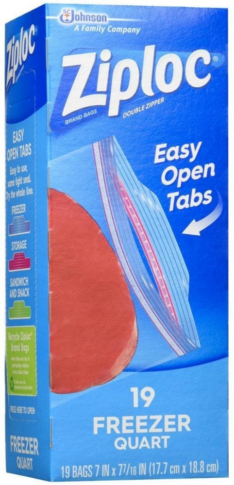 Ziploc Freezer Qt 20