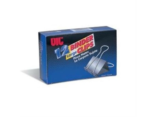2" Binder Clips 12pc Large