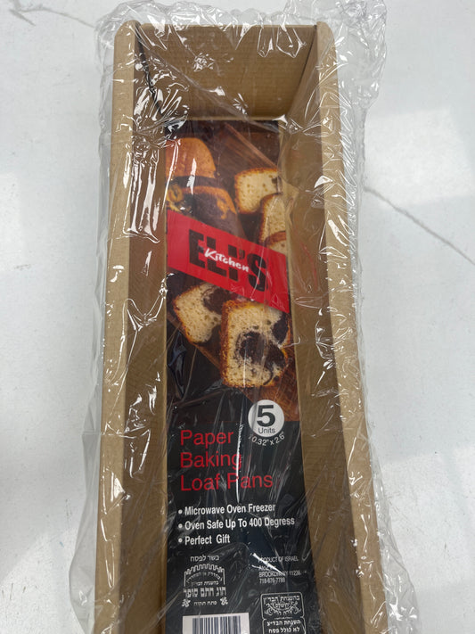Eli’s kitchen Paper baking loaf pan 5pk