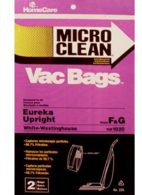 Micro Clean Vac Bags Style F&G