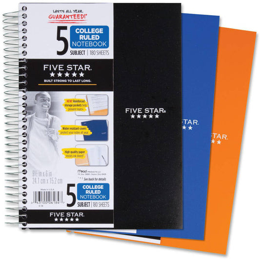 5 STAR 5 Subject N/B College R