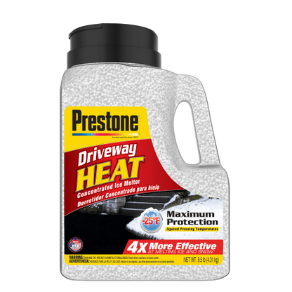 Calcium chloride ice melt Prestone Driveway 9.5LB Jugs