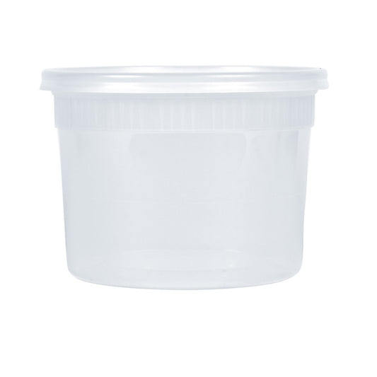 16 ounce deli containers plus lids combo