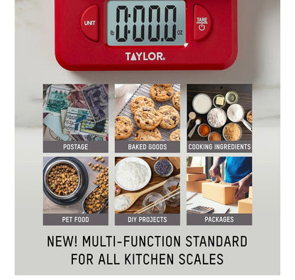 Taylor Compact Digital Scale (Red)