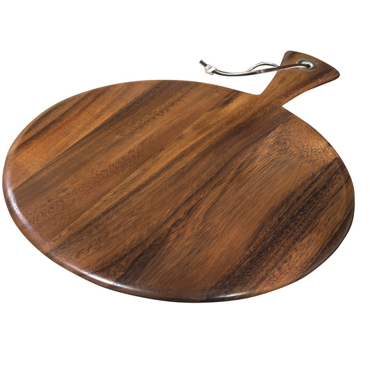 Round paddle board wood