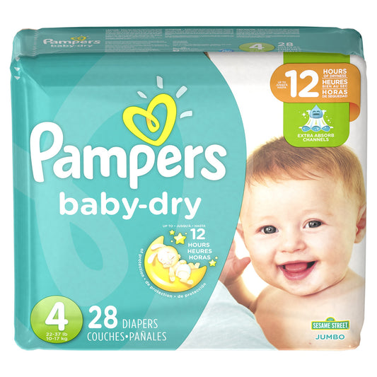 Pampers baby dry size 4