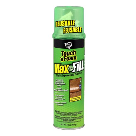 Max fill foam spray