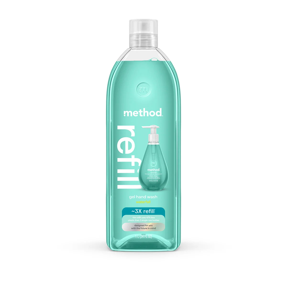 Method Gel Hand Wash Waterfall Refill - 34oz
