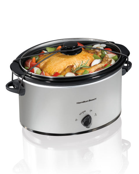 H&B 6QT Slow Cooker S.S