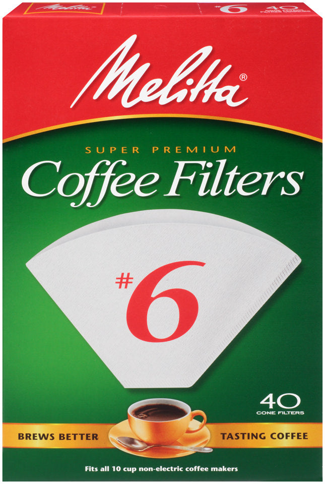 Melitta Cone Coffee Filter #6
