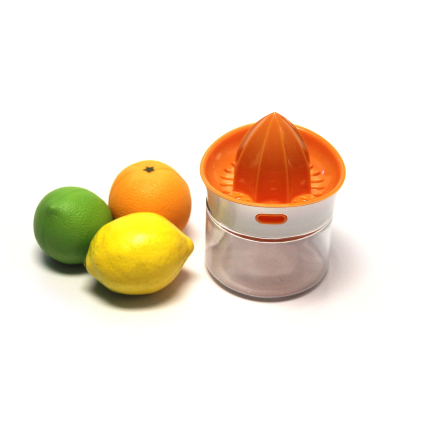 Citrus squeezer and pour glass bottle