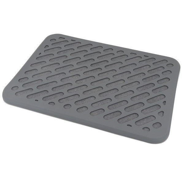 Stone and silicone quick dry mat