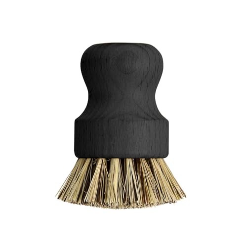 Wok and cast iron scrub brush