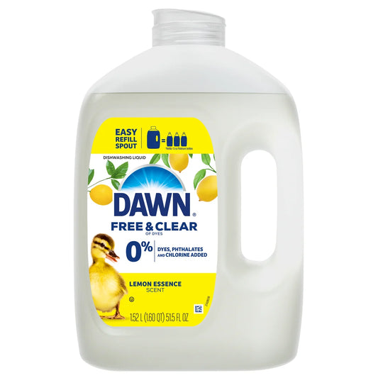 Dawn Free & Clear Refill Jug Dish Soap Dishwashing - 51.5oz