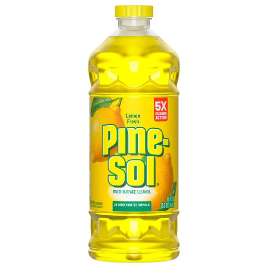 Pine Sol Cleaner Lemon Citric Acid Formula - 48oz