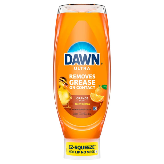 Dawn UltraEZ Squeeze Dish Soap Dishwashing Liquid Orange - 22oz