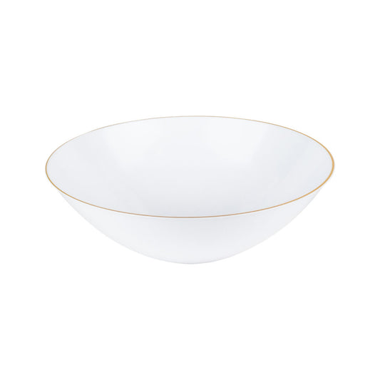 Organic Gold Rim 16 oz Bowls (10 count)