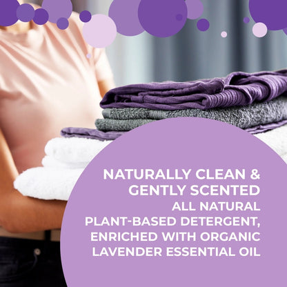 Clean roots laundry detergent organic lavender 9.29oz