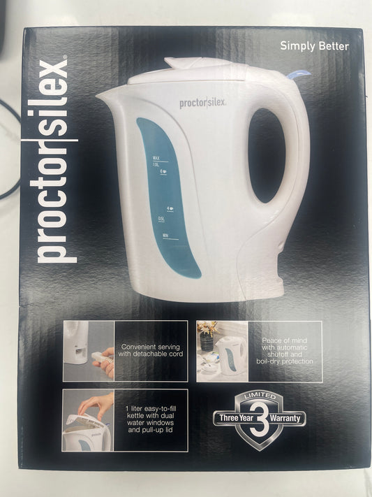 Proctor/silex hot water kettle