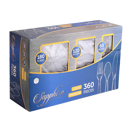 Basic Cutlery Collection, Sapphire Cutlery BOX Combo