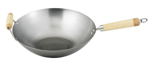 Carbon steel wok 14”