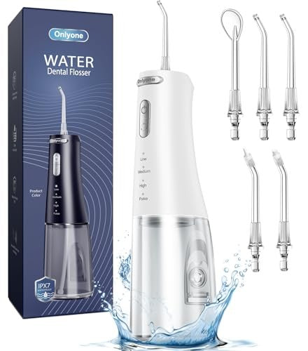Water dental floss electric