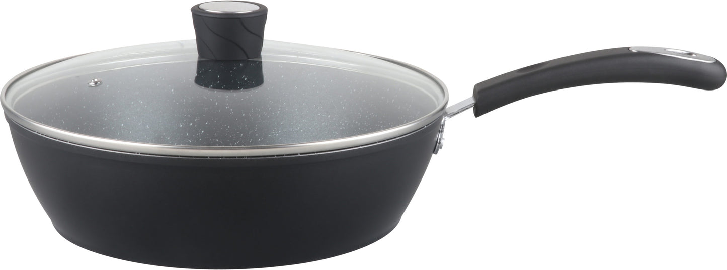 11" Deep FryPan W/Lit BK