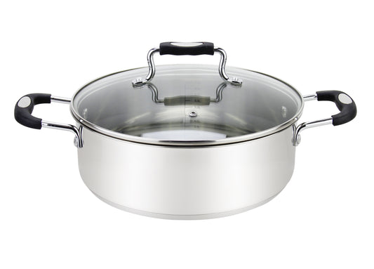 12.6 Qt. S/S Pot Blk.