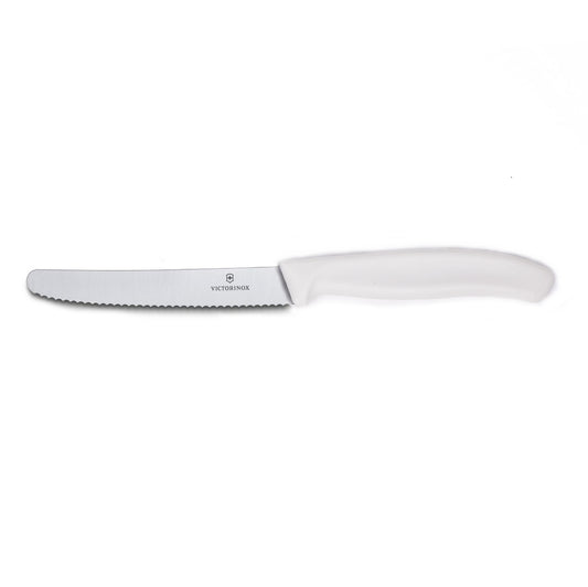 Victorinox Sarated White knife