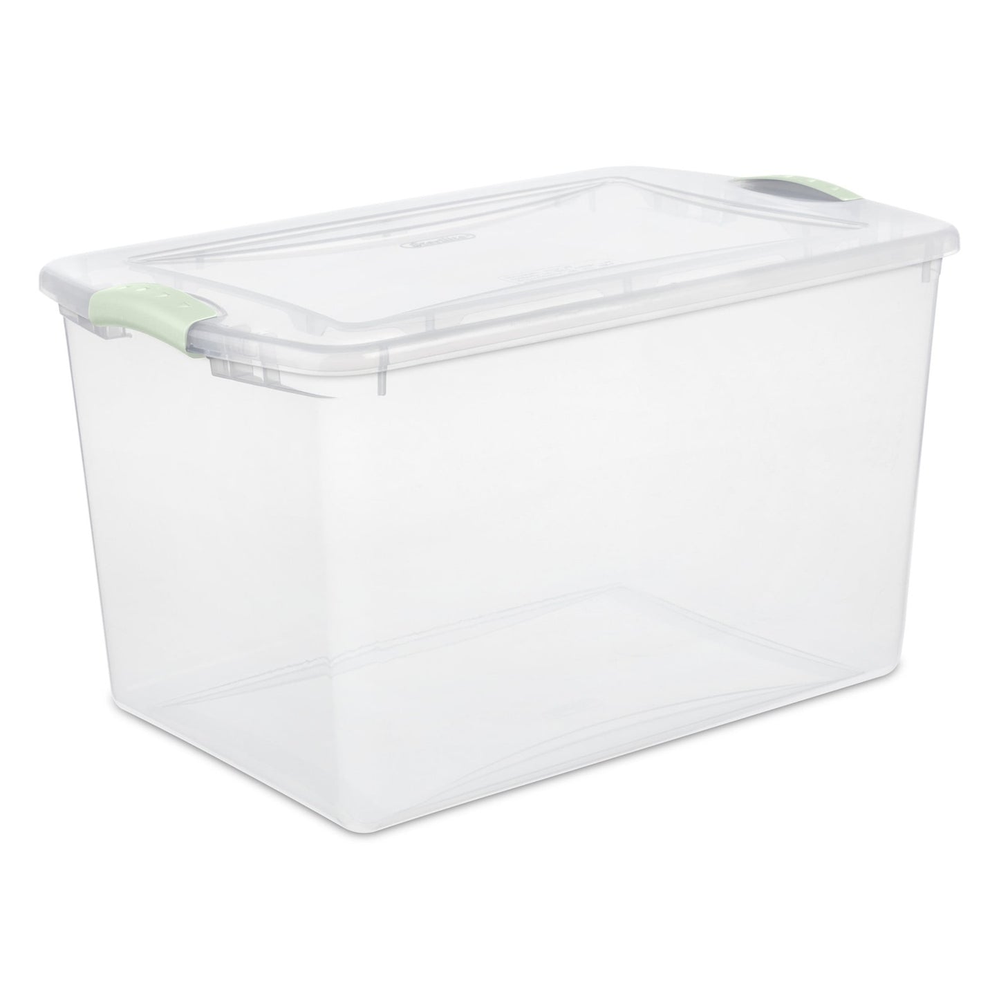 Sterilite clear container bin  66 quarts