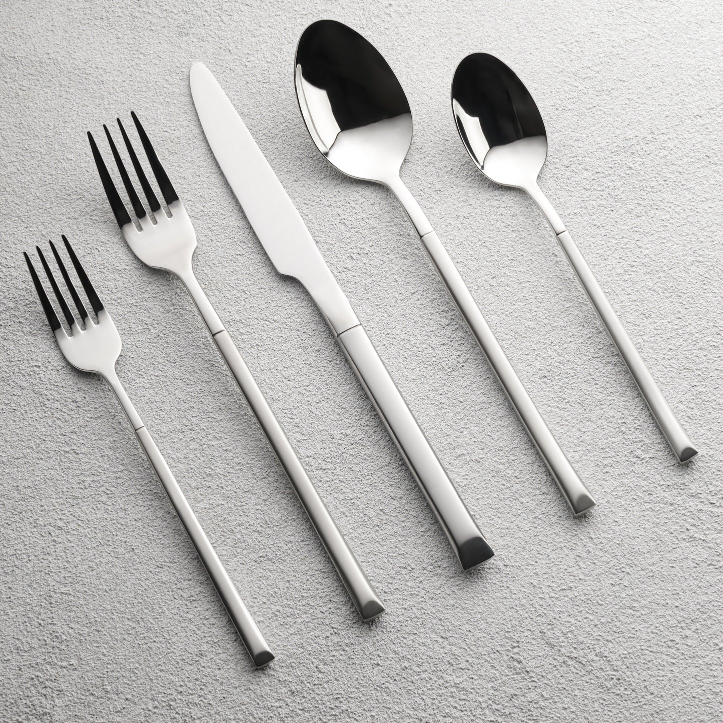 20 piece flatware set stainless steel