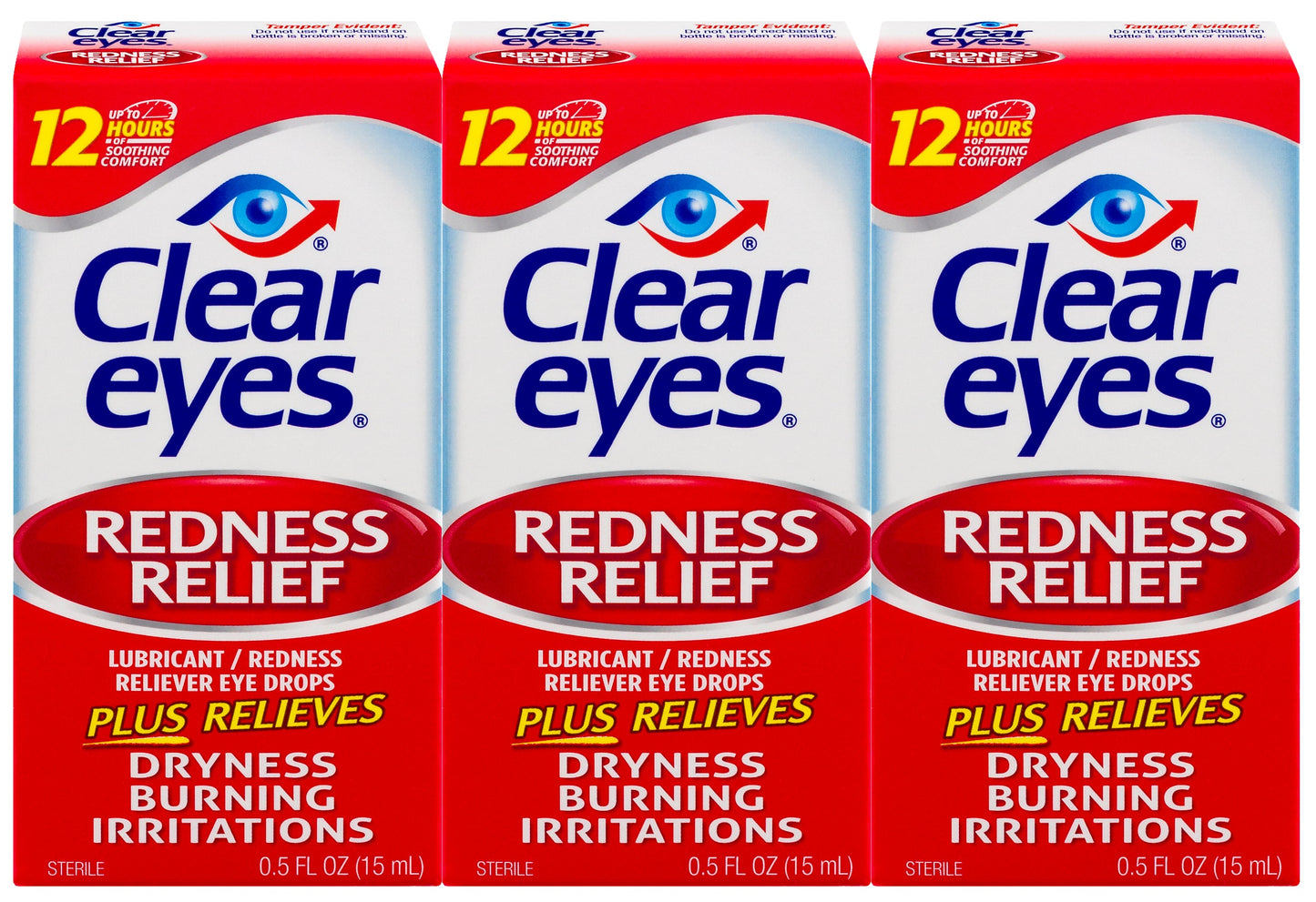 Clear eye drops