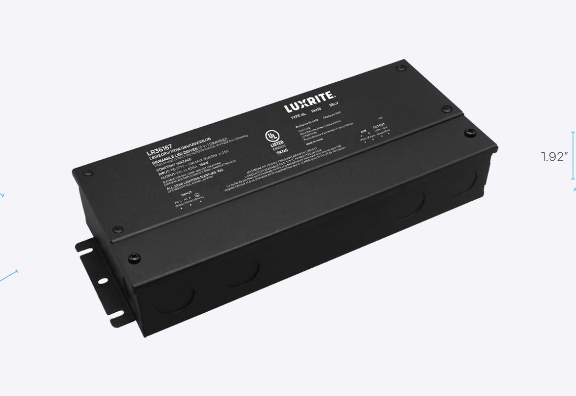LR36167 150W ELECTRONIC CONSTANT VOLTAGE 5 IN 1 DIMMABLE DRIVER