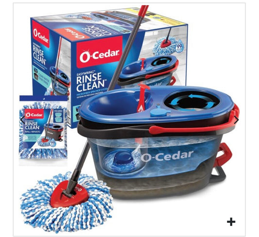 EASY WRING RINSE CLEAN MOP & BUCKET SYSTEM