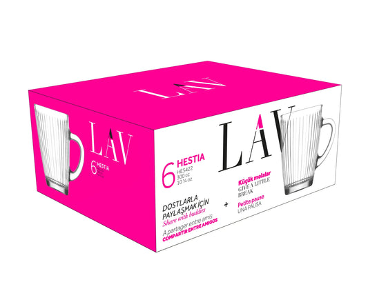 LAV Hestia Cam Kupa 6 pack