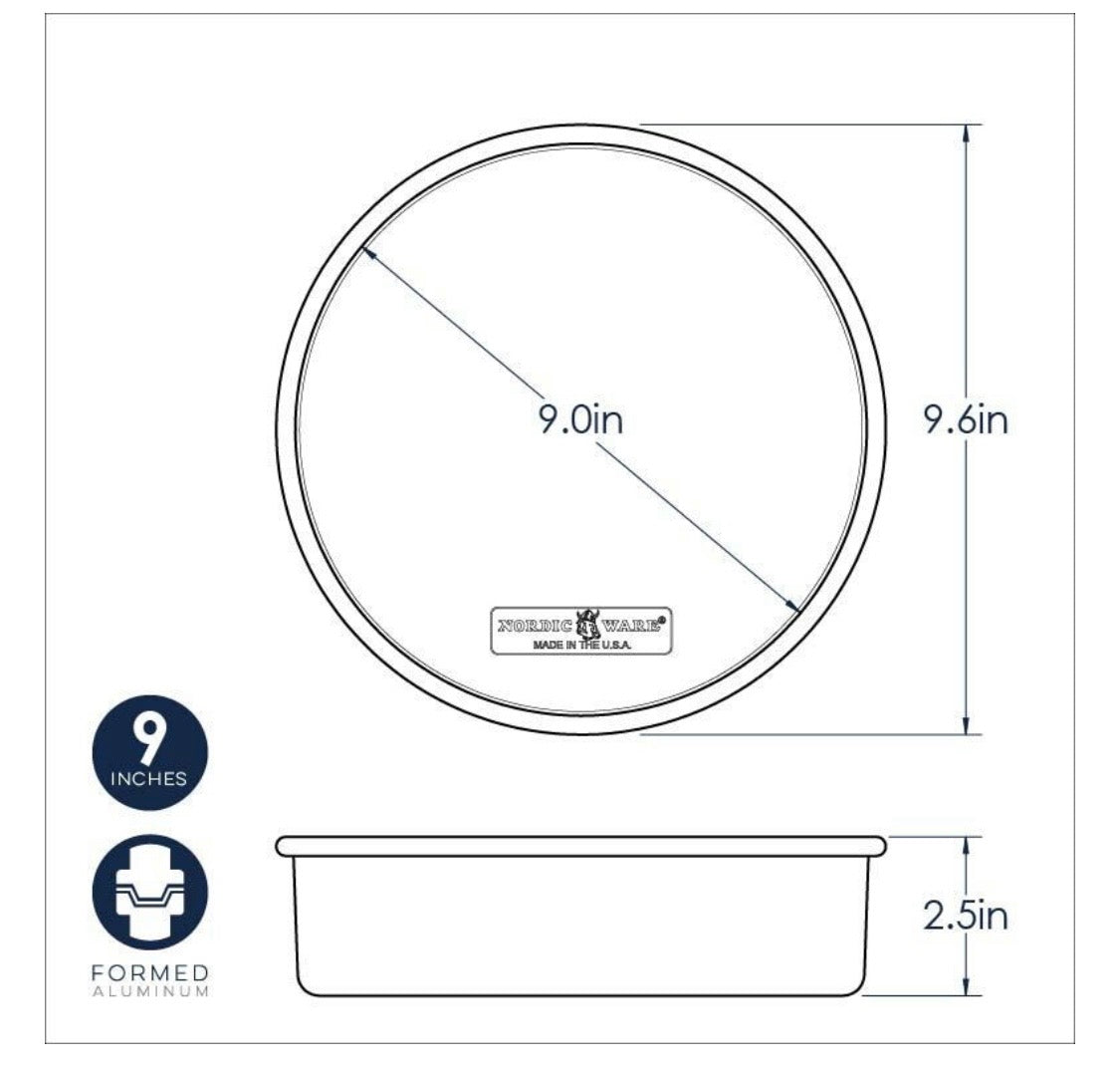 Naturals® 9" Round Cake Pan