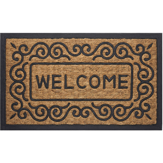 MAT-COCO WELCOME-18x30 SCROLLS