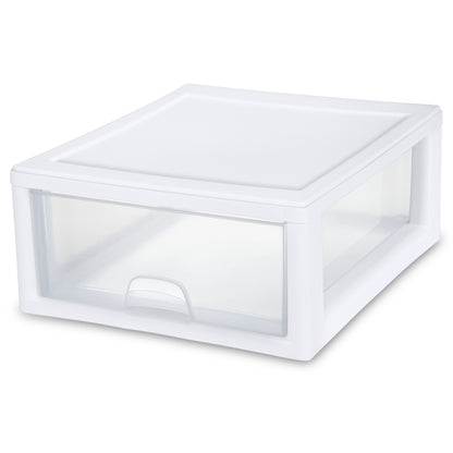 DRAWER-WHITE-FRAMED 16 QT