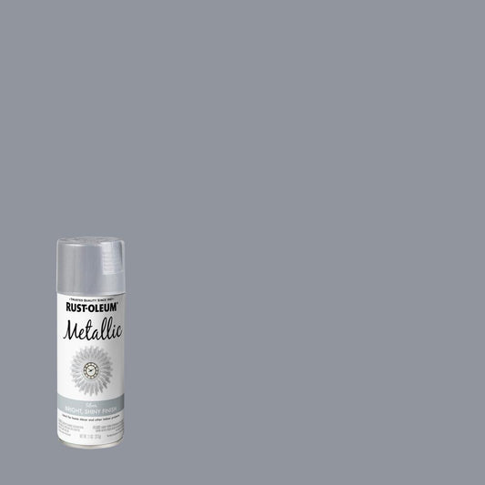 Spray paint,metallic silver