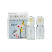 Natursutten 2-pack Glass Baby Bottles, 3.5oz