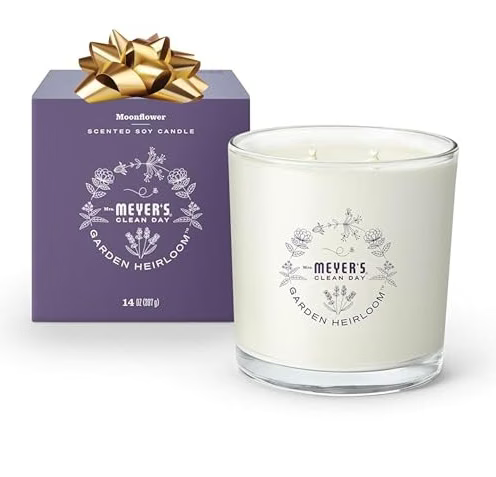 Mrs Meyers Premium Candle Moonflower 14oz.